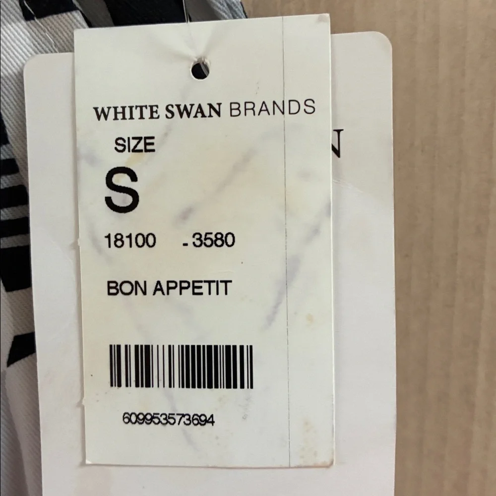 White Swan Chef Apparel sz S nwt Men's Pants - Picture 3 of 9